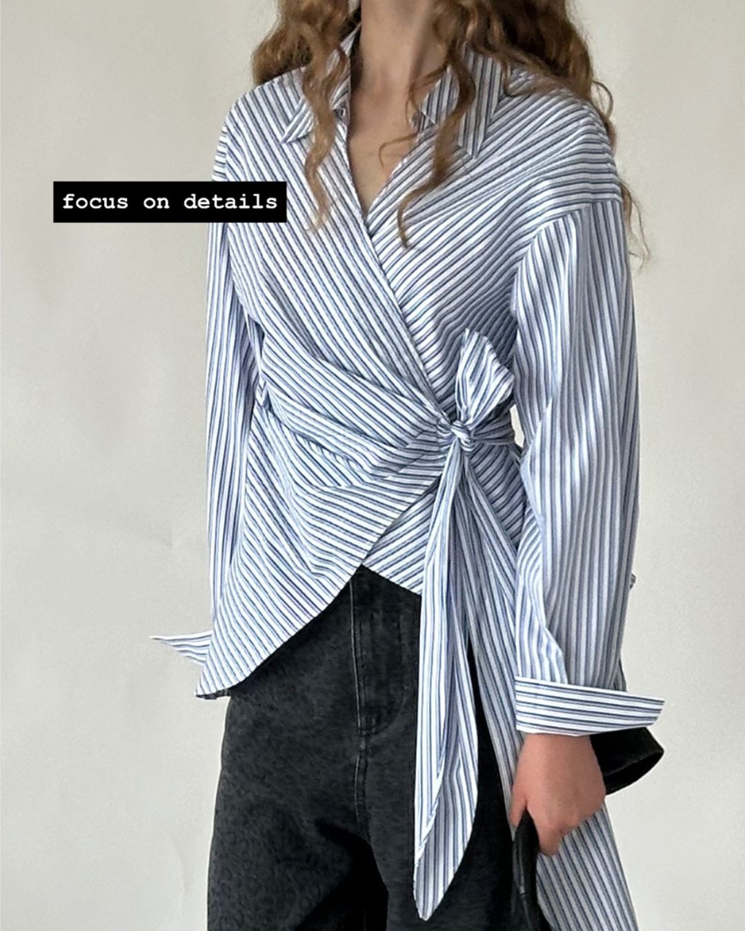 Skipper Wrap Striped Shirt　LS020