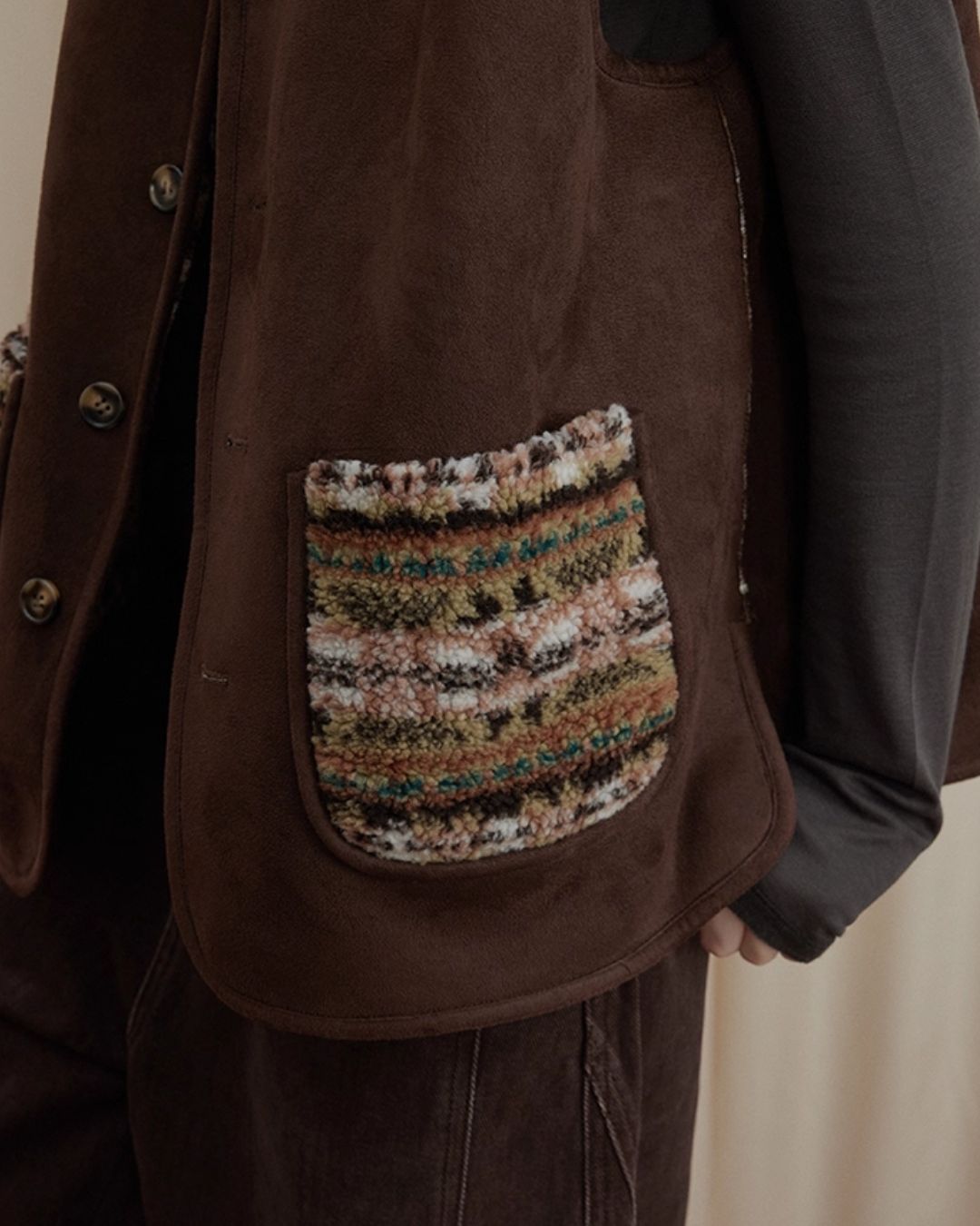 Fleece Reversible Vest　VT008