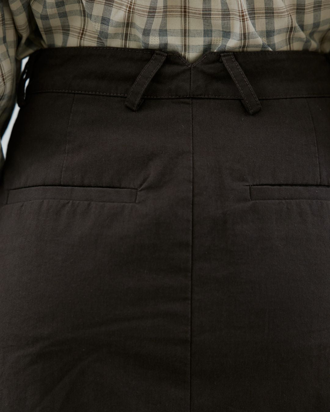 Front Tuck Midi Skirt　SK003