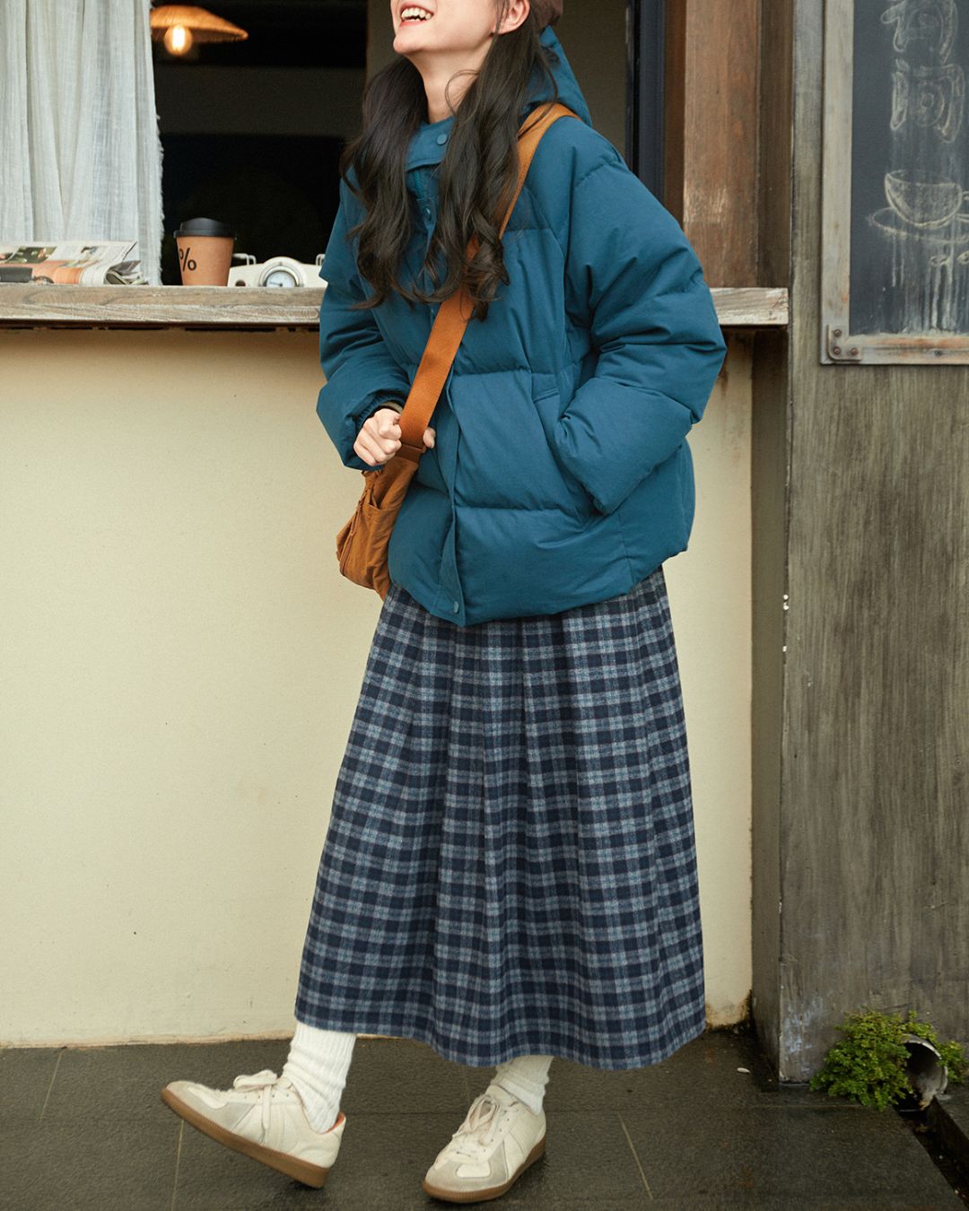 Casual Hooded Down Jacket　JK063