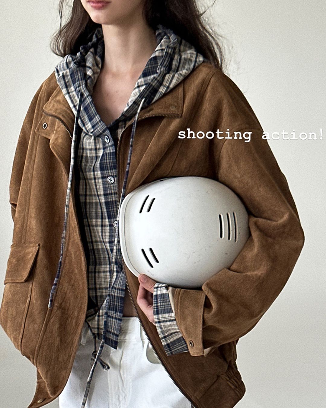 Suede Retro Jacket　JK019