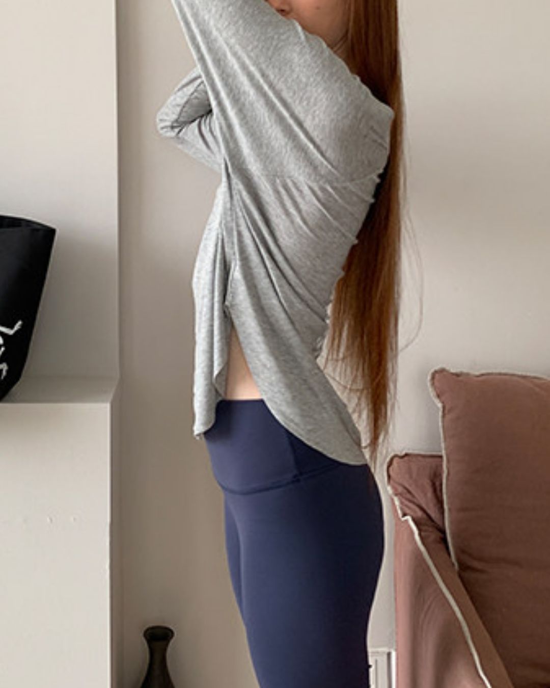 High Waist Fitness Leggings Pants　PT040