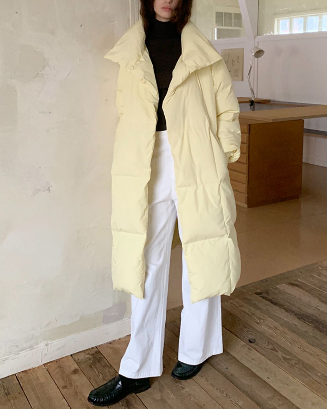 Basic Straight Wide Pants　PT003