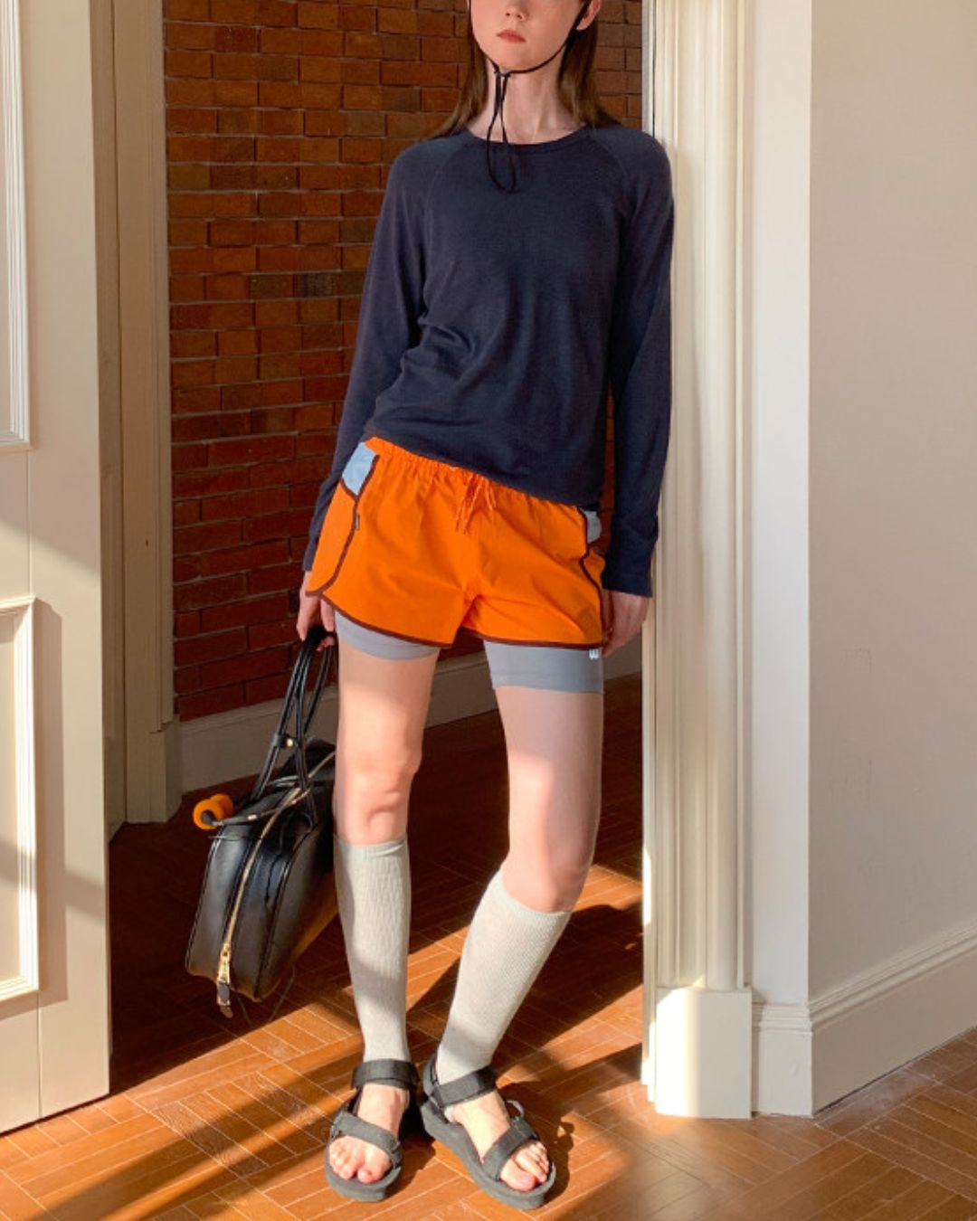 Comfortable Back Logo T-shirt　LT021