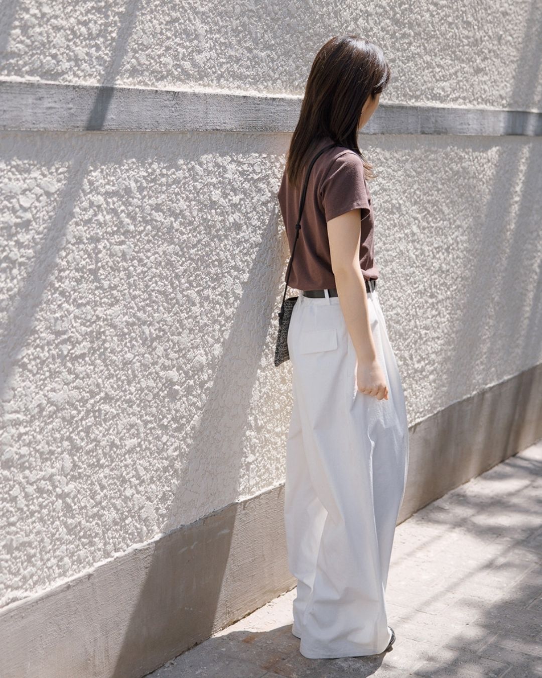 Relaxed Drape Pants　PT046