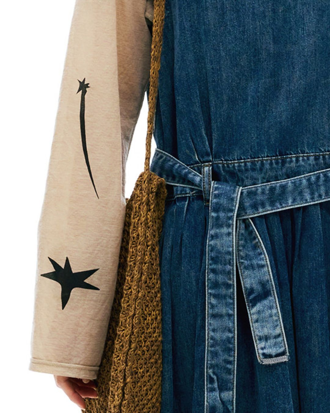 Relaxed Fit Sheer Print T-shirt　LT025