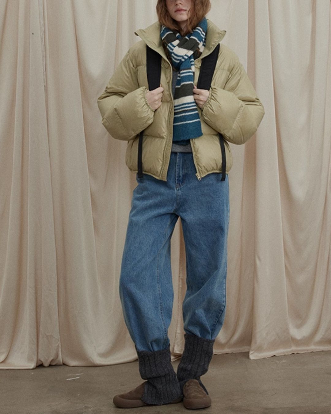 Nylon Down Jacket　JK052