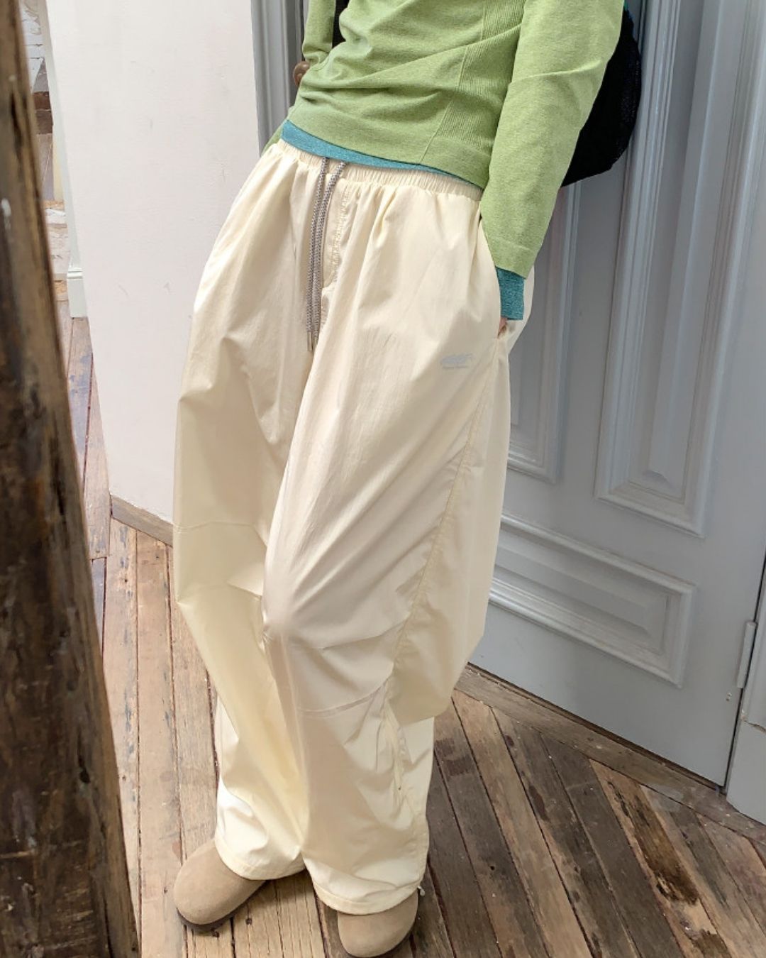 Drawcord Hem Outdoor Pants　PT041