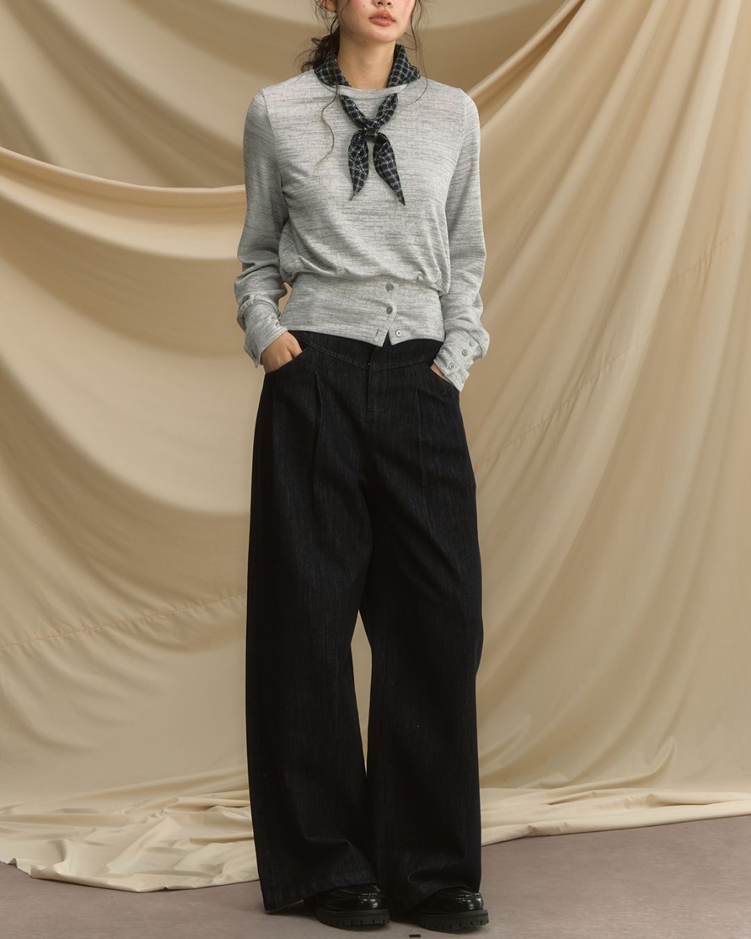 Wide Leg Classic Jeans　DP002