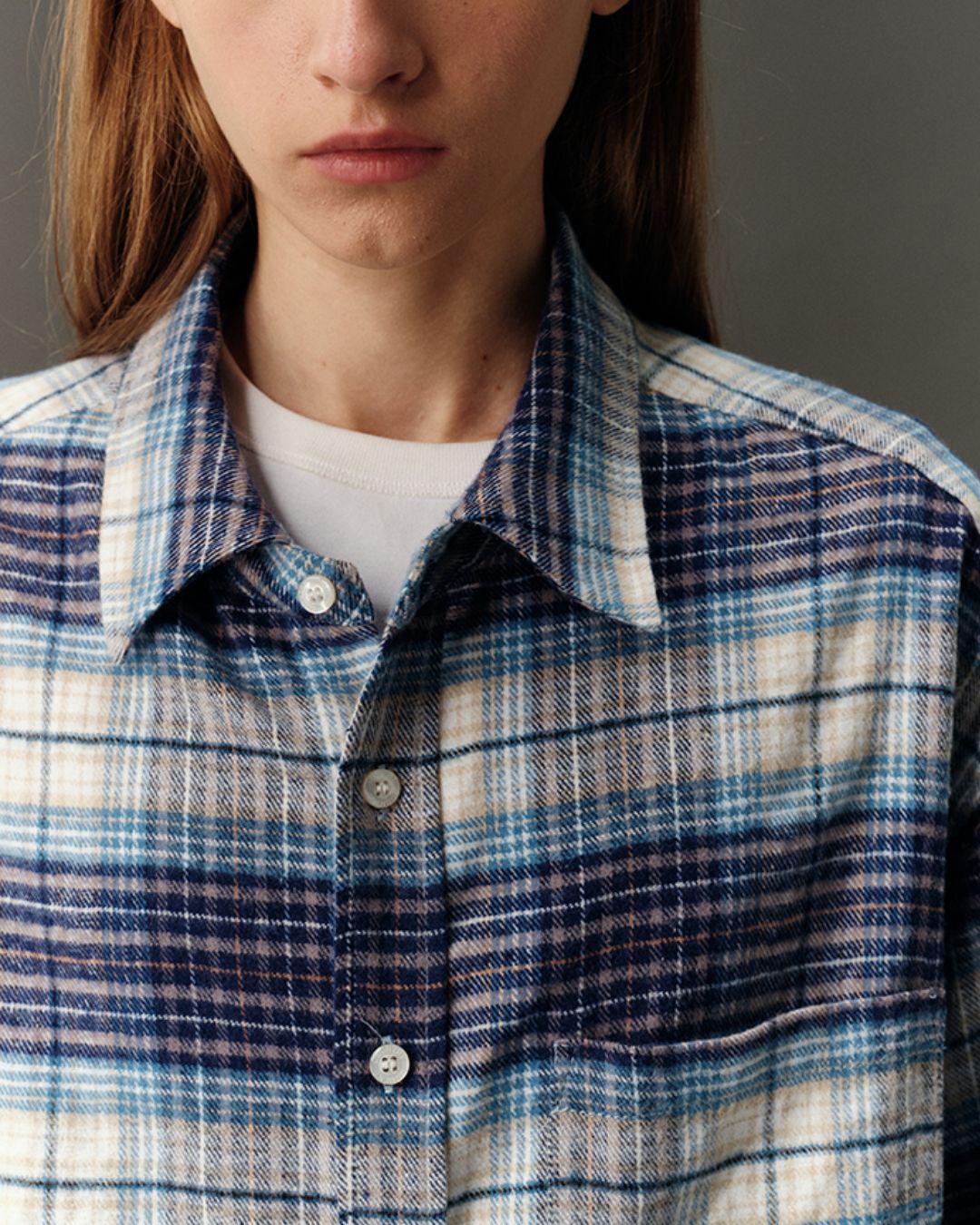 Flannel Check Shirt　LS009