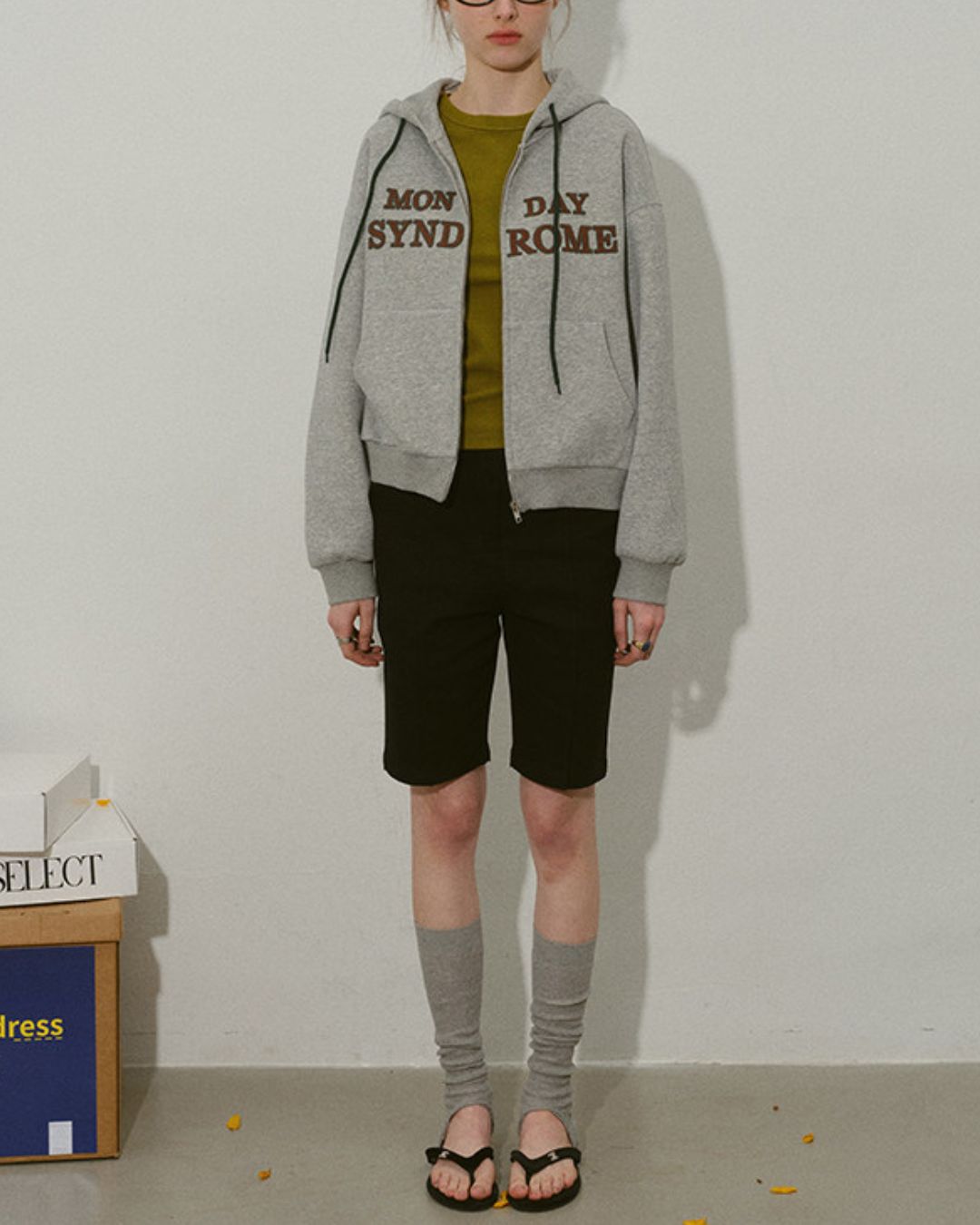 Basic Straight Half Pants　SP004