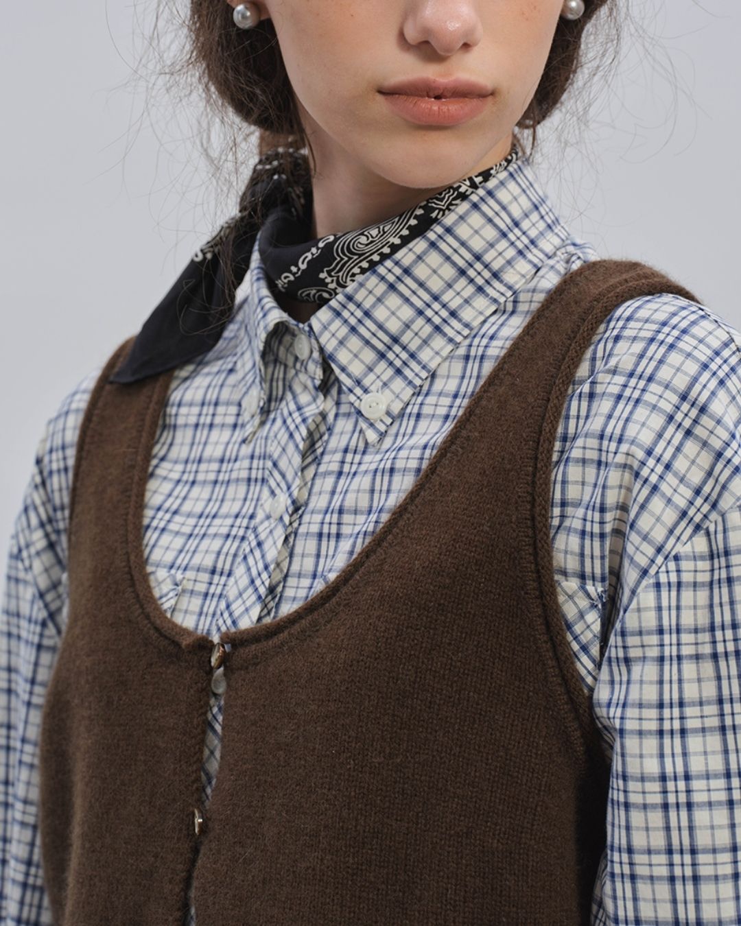 Front And Back 2-way Knit Vest　VT003