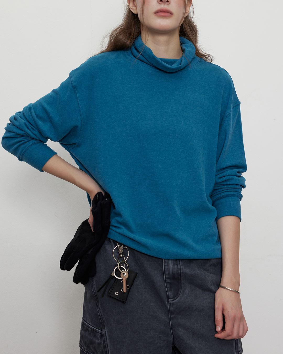Heat-retaining Turtleneck T-shirt　LT016