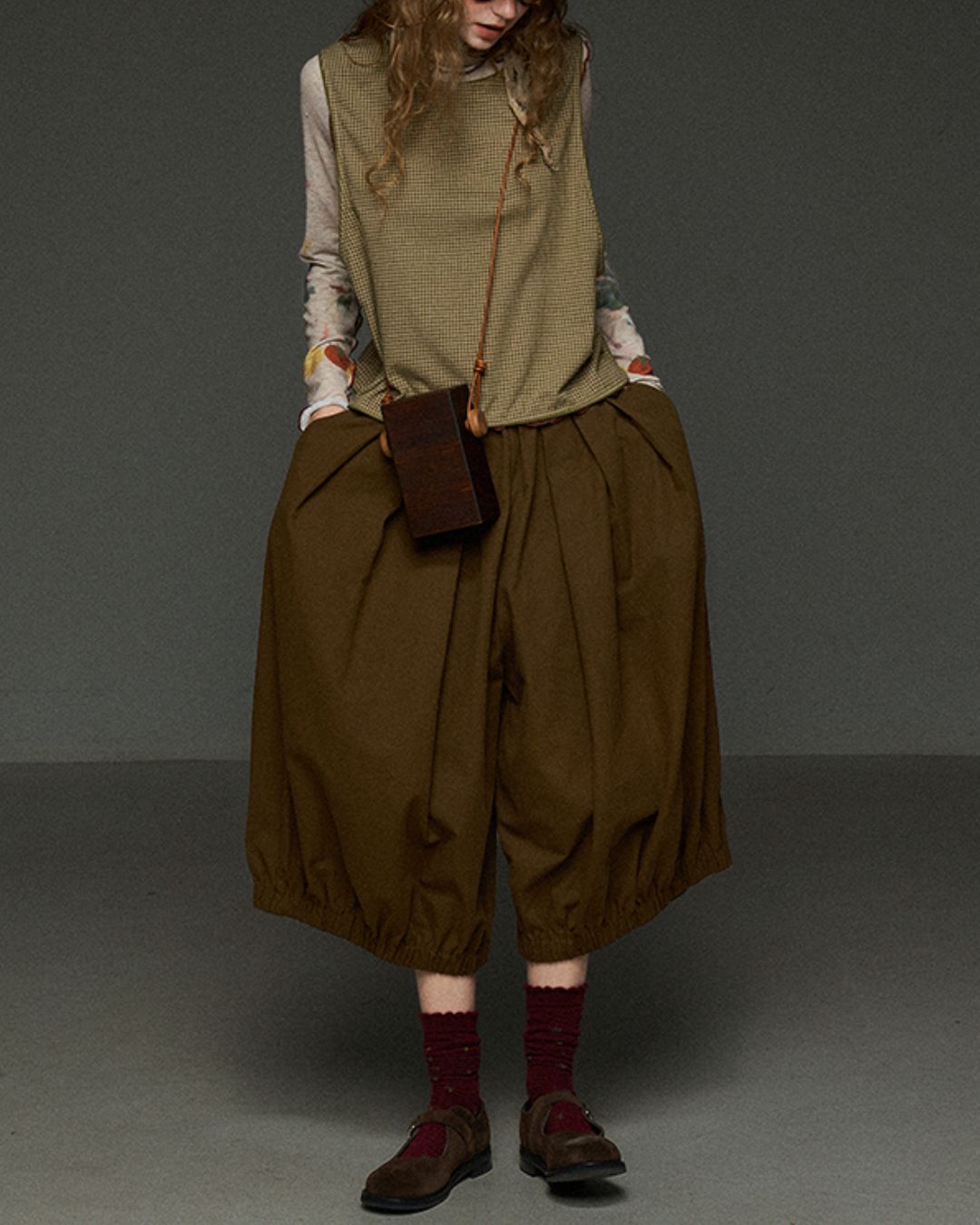 Cropped Pumpkin Pants　PT014