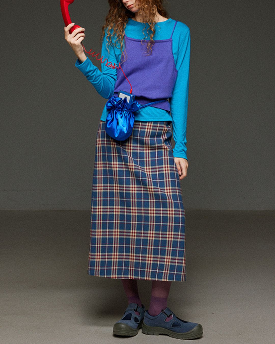 Back-open Camisole Knit Vest　KN033