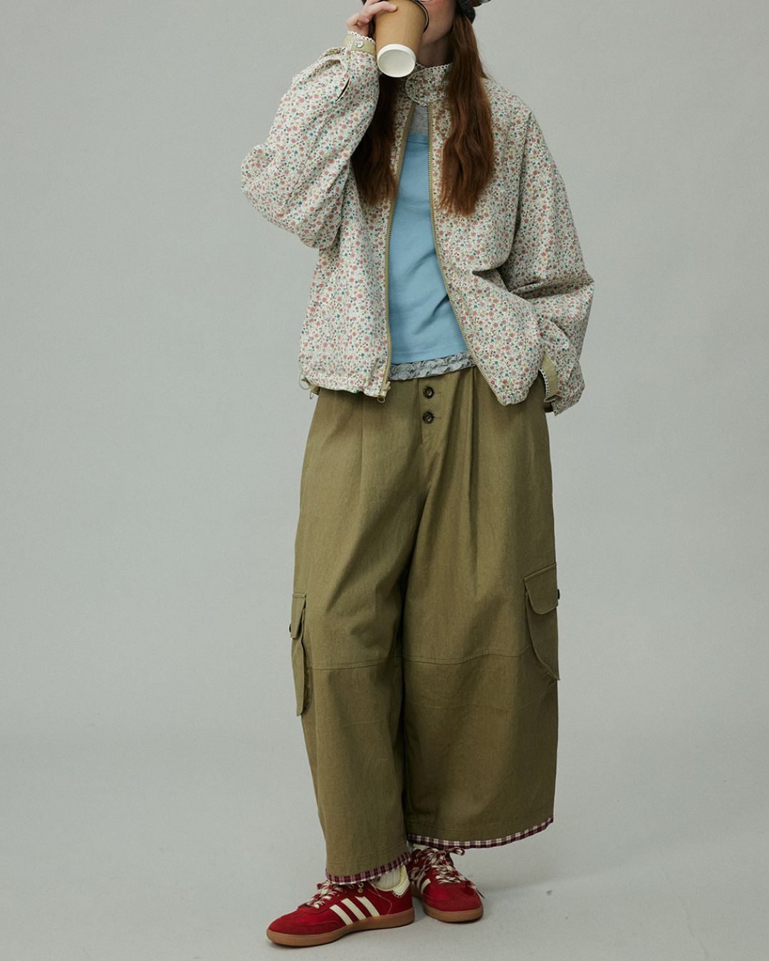 Layered Long Sleeve T-shirt　LT001