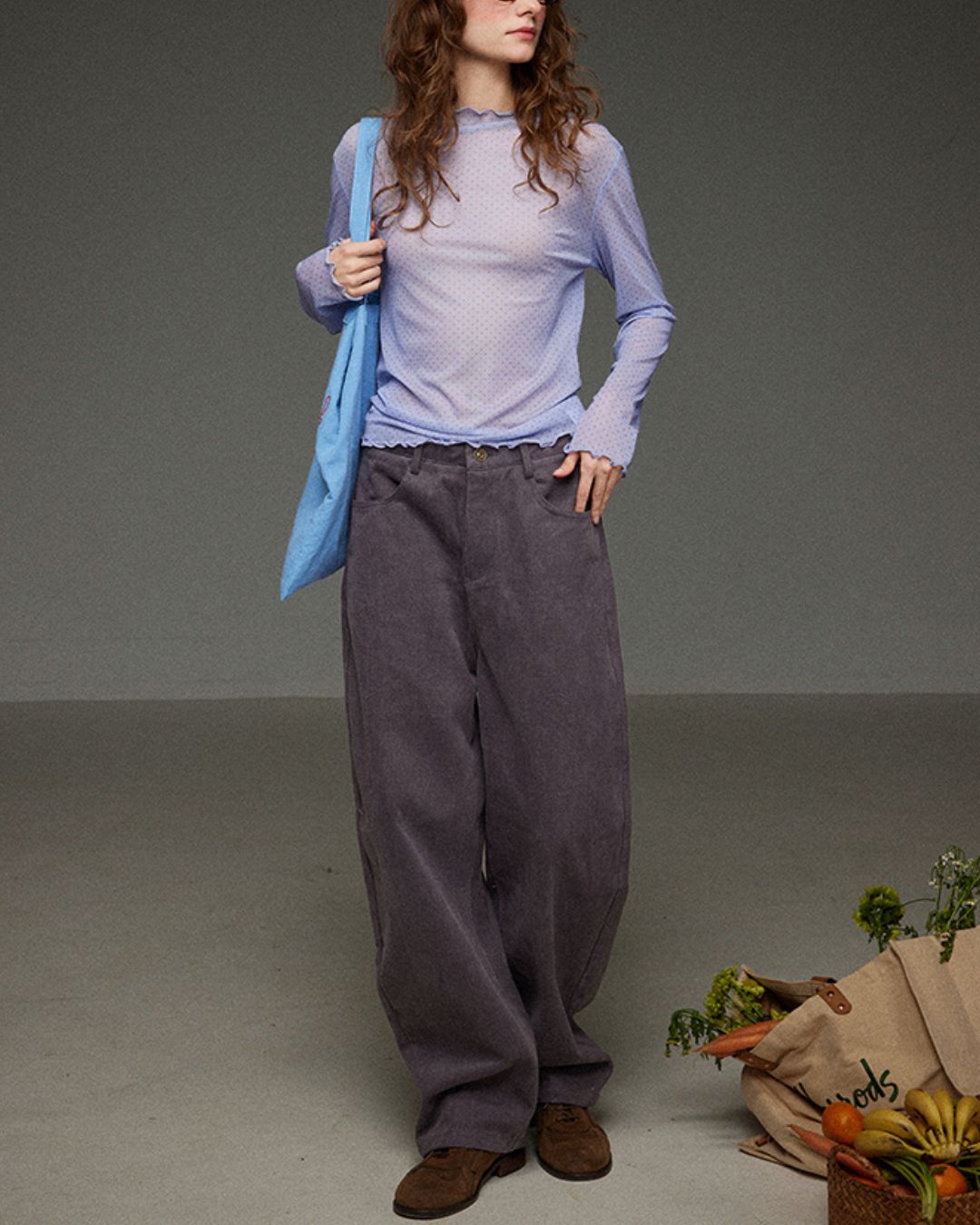 Sheer Dot Mellow Top　LT015