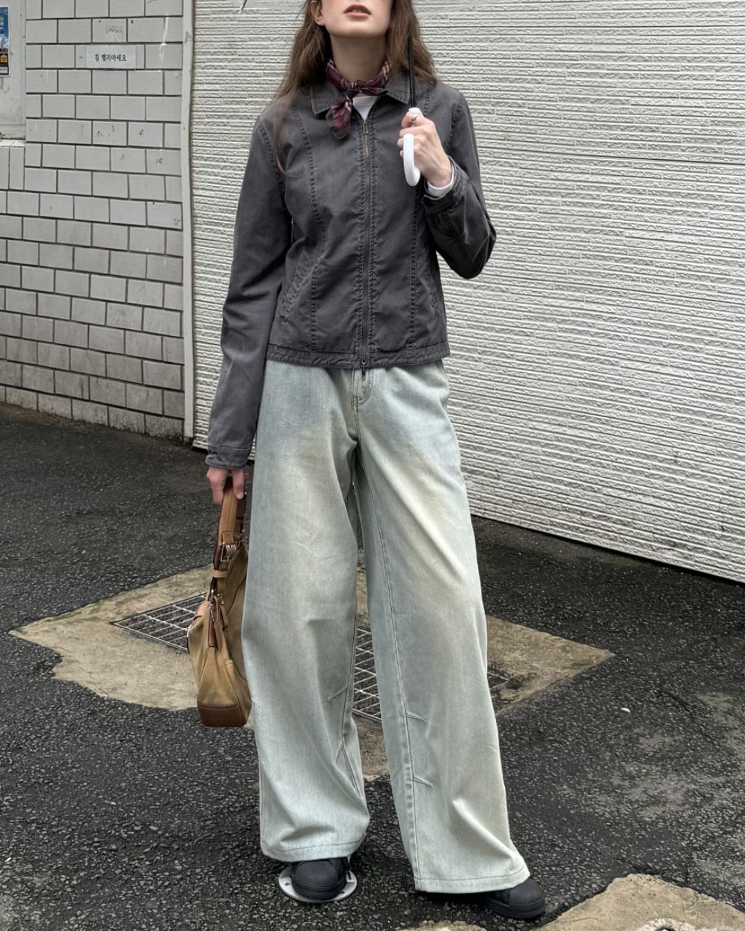 Washed Color Cotton Jacket　JK005