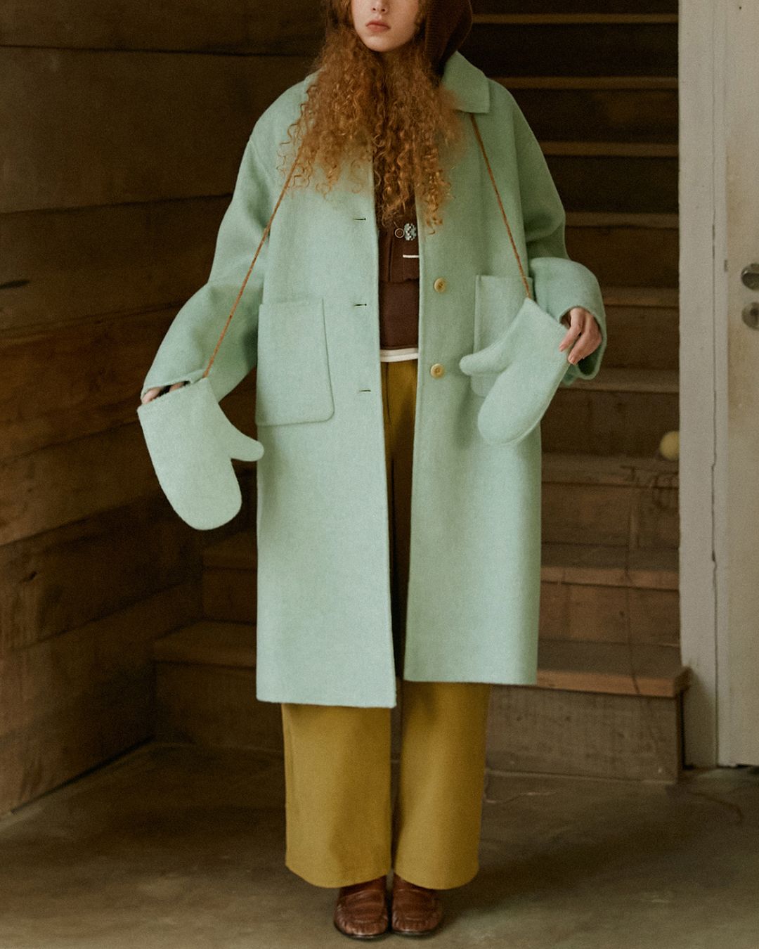 Double-faced Long Wool Coat　CT027