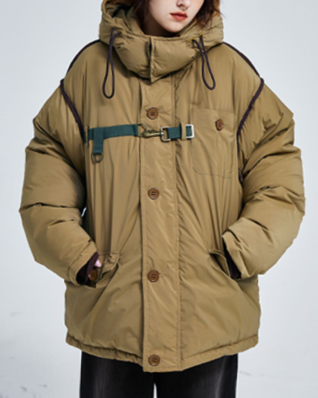 White Duck Down Work Jacket　JK073