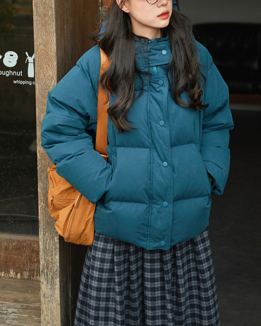 Casual Hooded Down Jacket　JK063