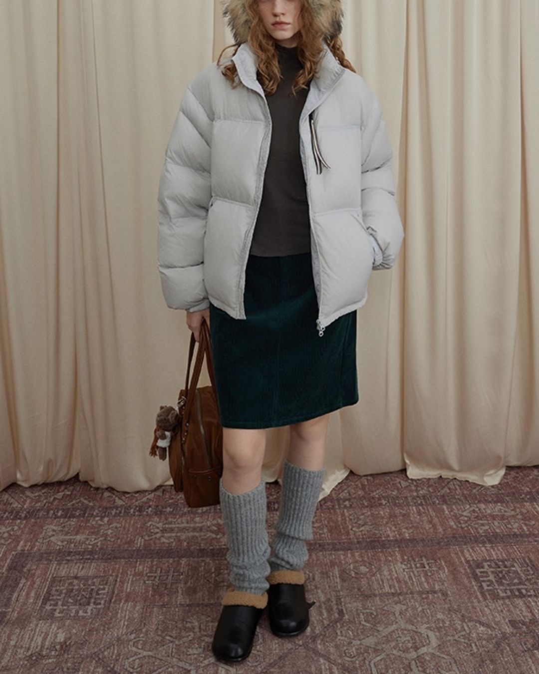 Stand Collar Down Jacket　JK040