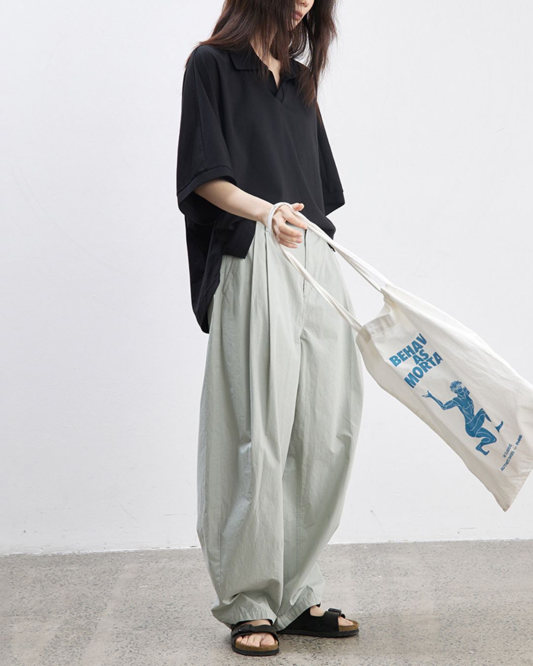 Dolman Sleeve Skipper Shirt　SS002