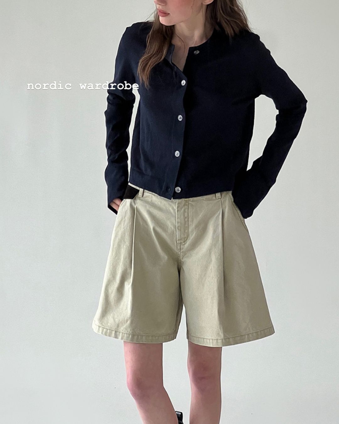 Long Sleeve Knit Cardigan　KN014