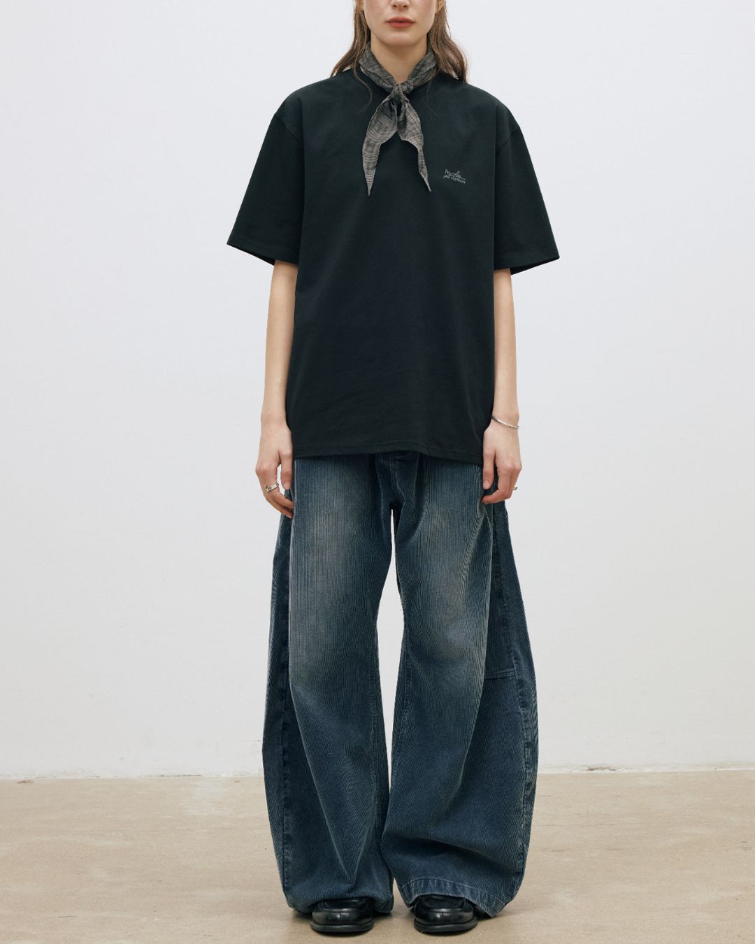 Washed Corduroy Curve Pants　PT044