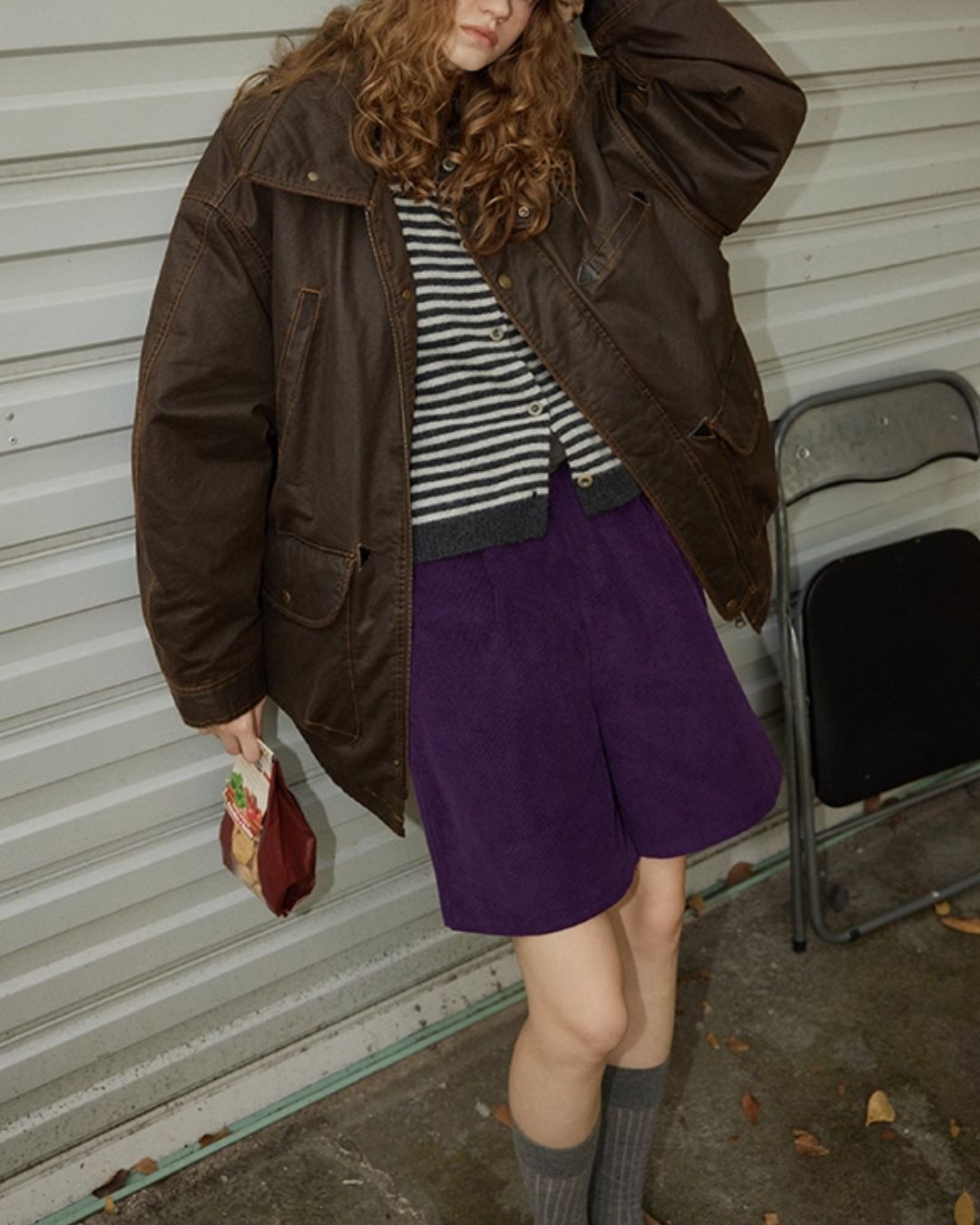 Retro Padded Work Jacket　JK046