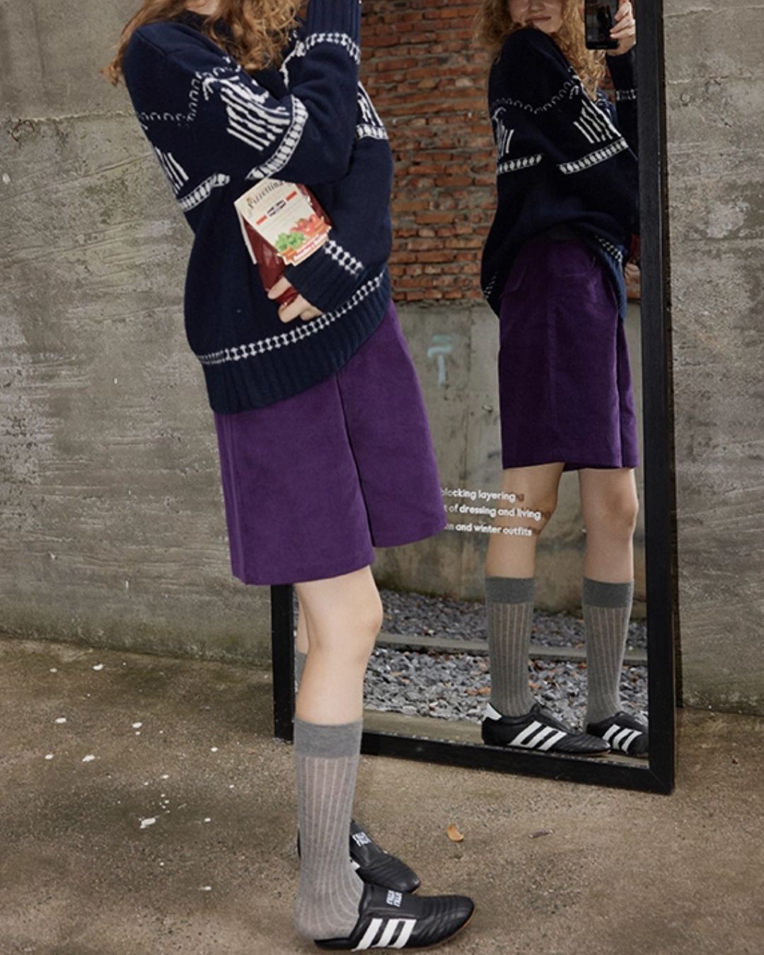 Wool Fair Isle Sweater　KN044