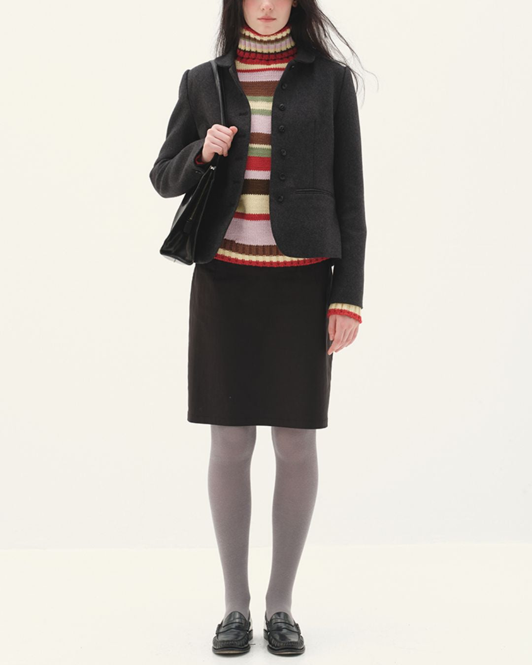 Round Collar Classic Jacket　JK004