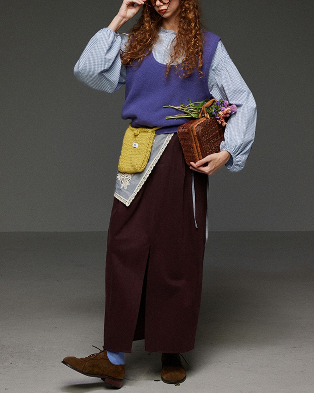 Front And Back 2-way Knit Vest　VT005