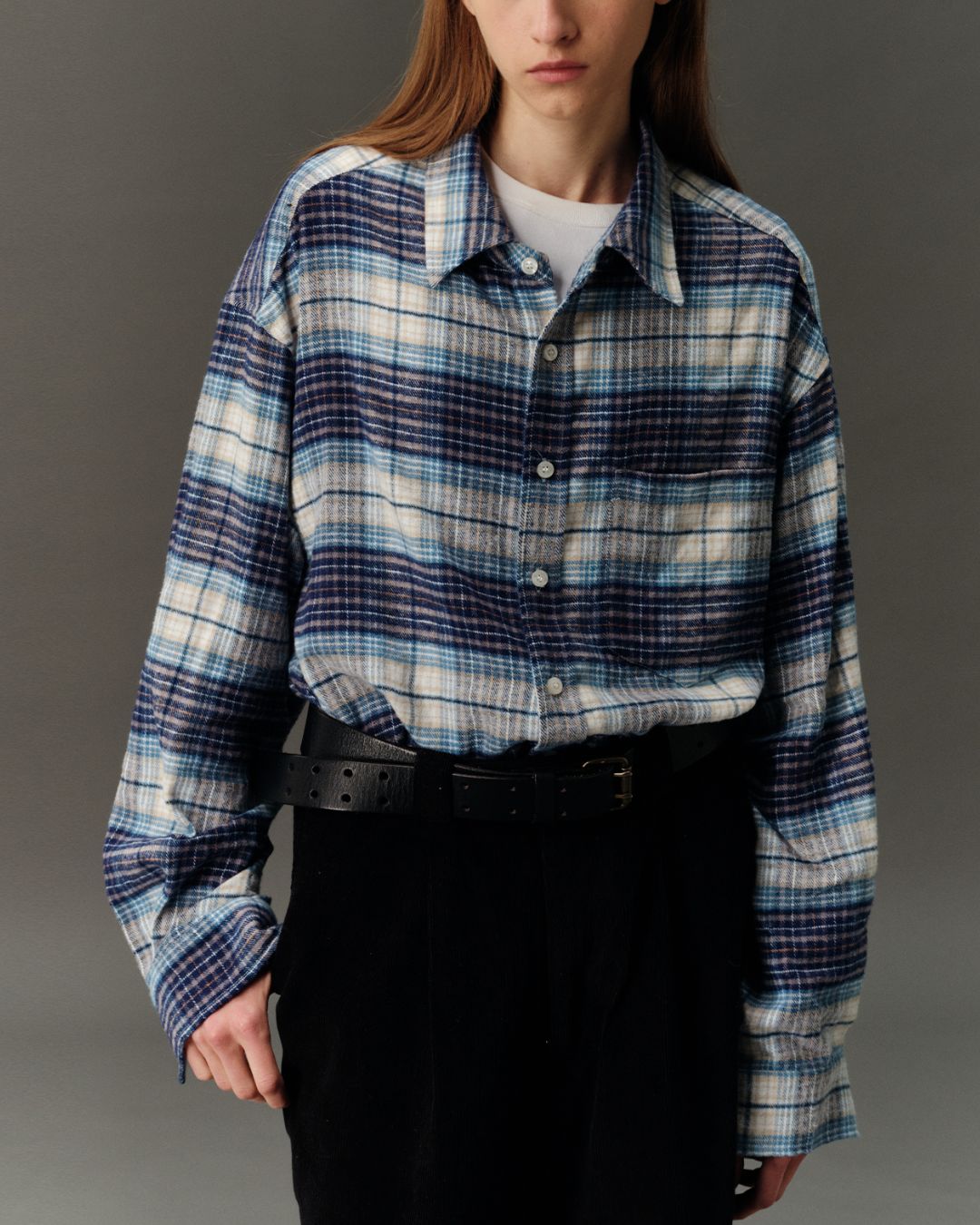 Flannel Check Shirt　LS009