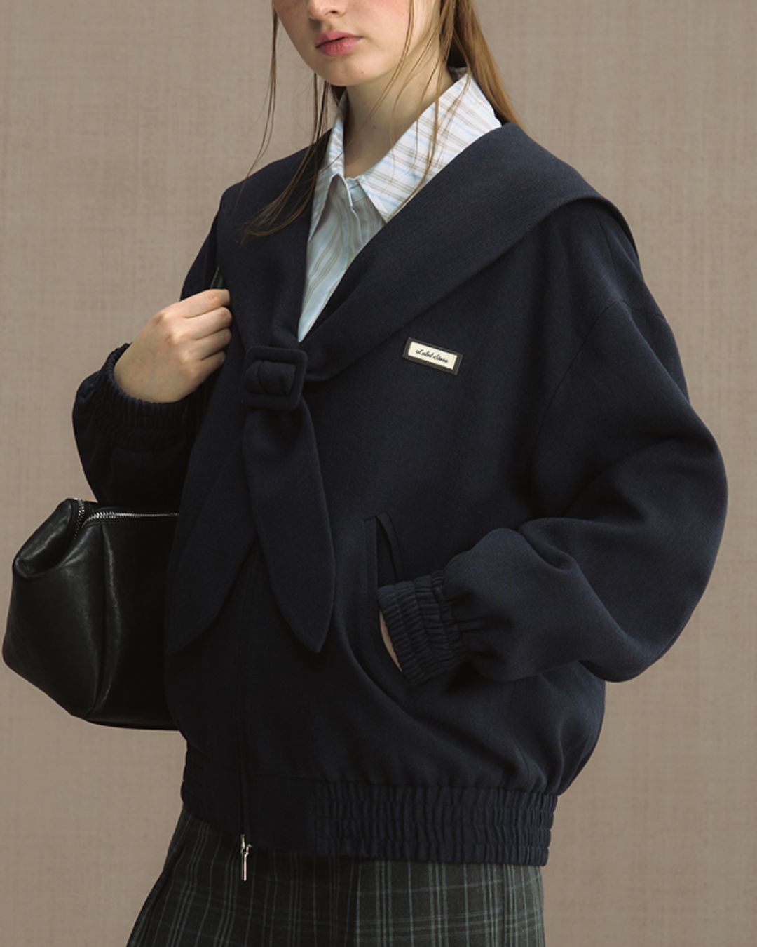College Sailor Collar Jacket　JK023