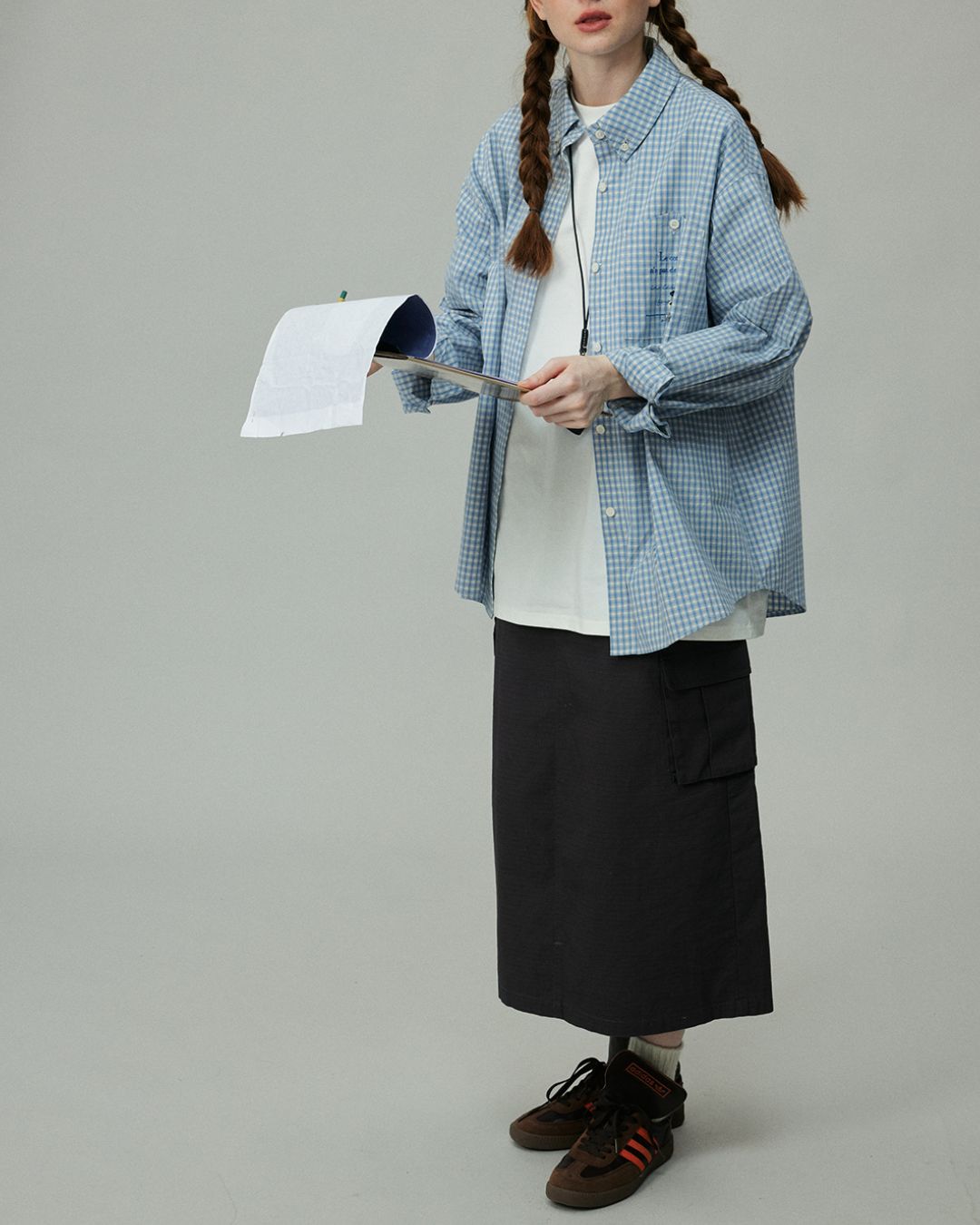 Star Studded Midi Skirt　SK001