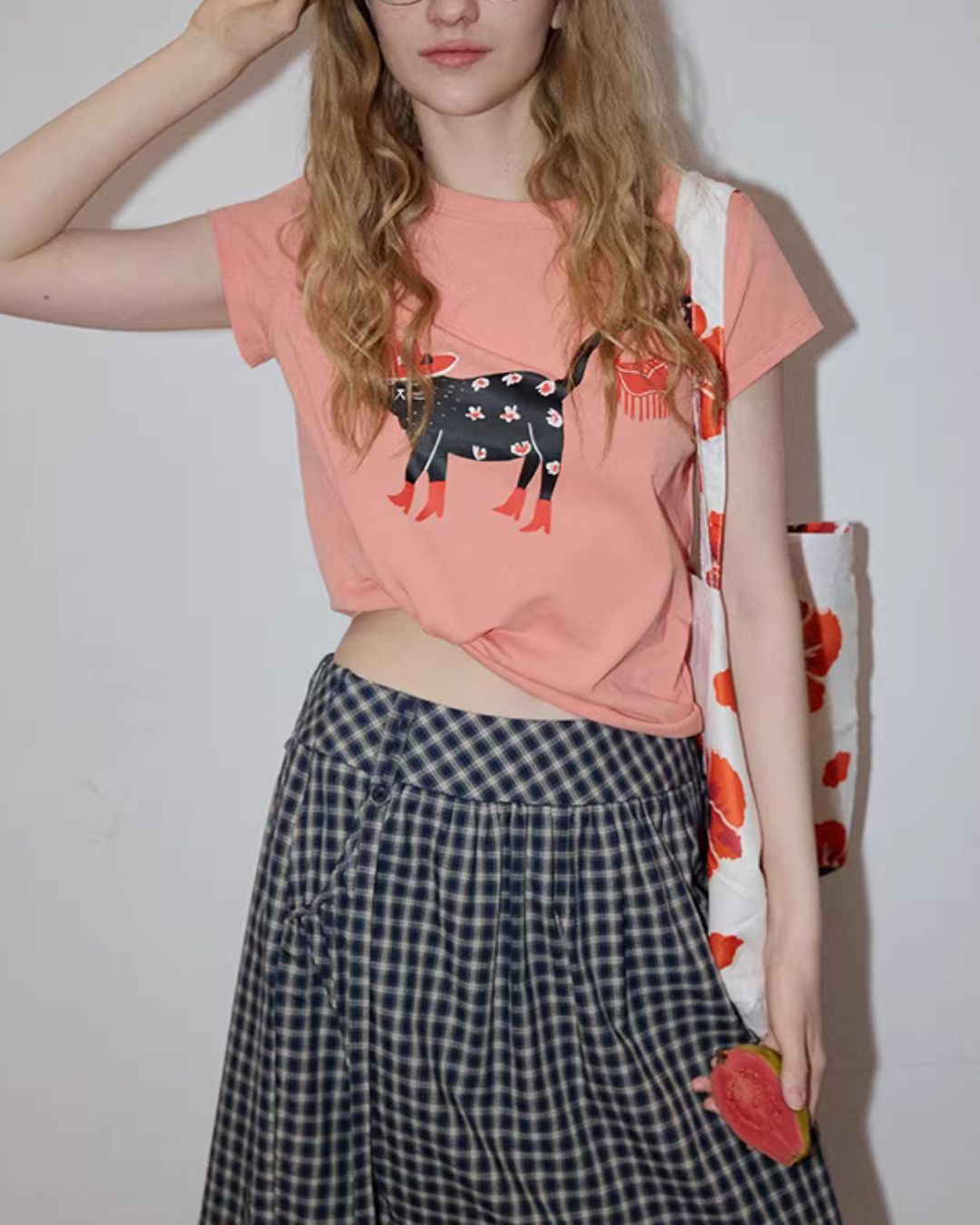 Black Cat Short Sleeve T-Shirt　ST005