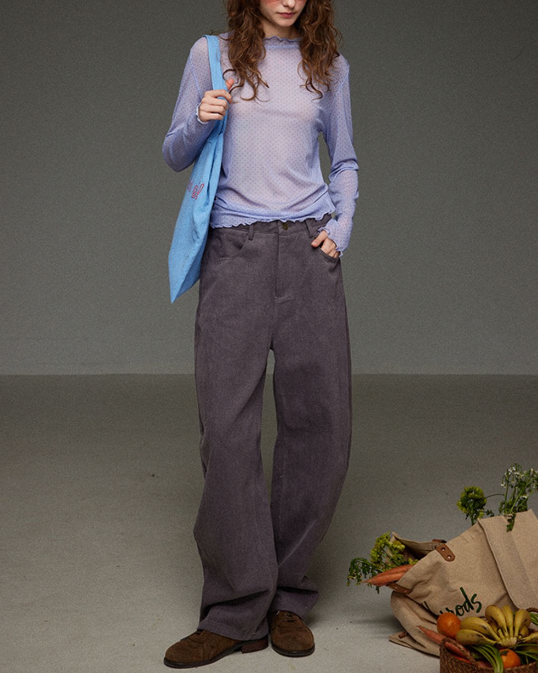 Sheer Dot Mellow Top　LT015