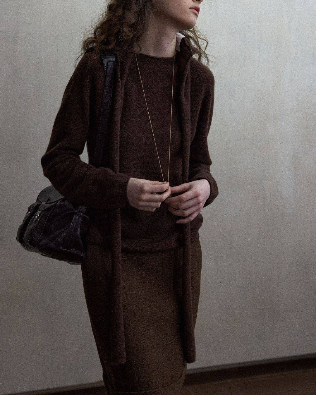 Basic Yak Wool Color Knit Pullover　KN109