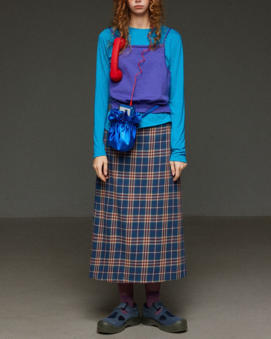 Back-open Camisole Knit Vest　KN033