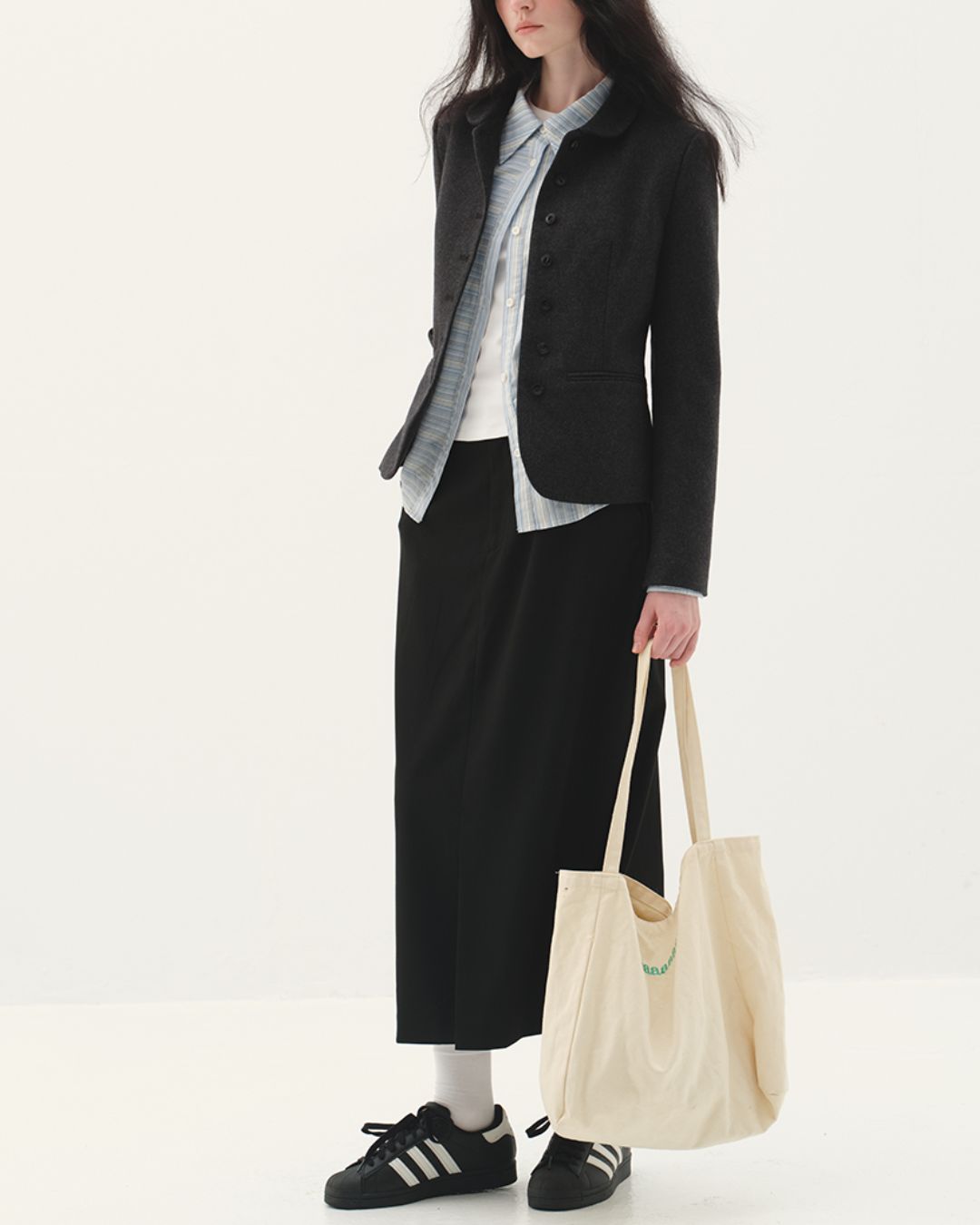 Front Slit Midi Tight Skirt　SK002