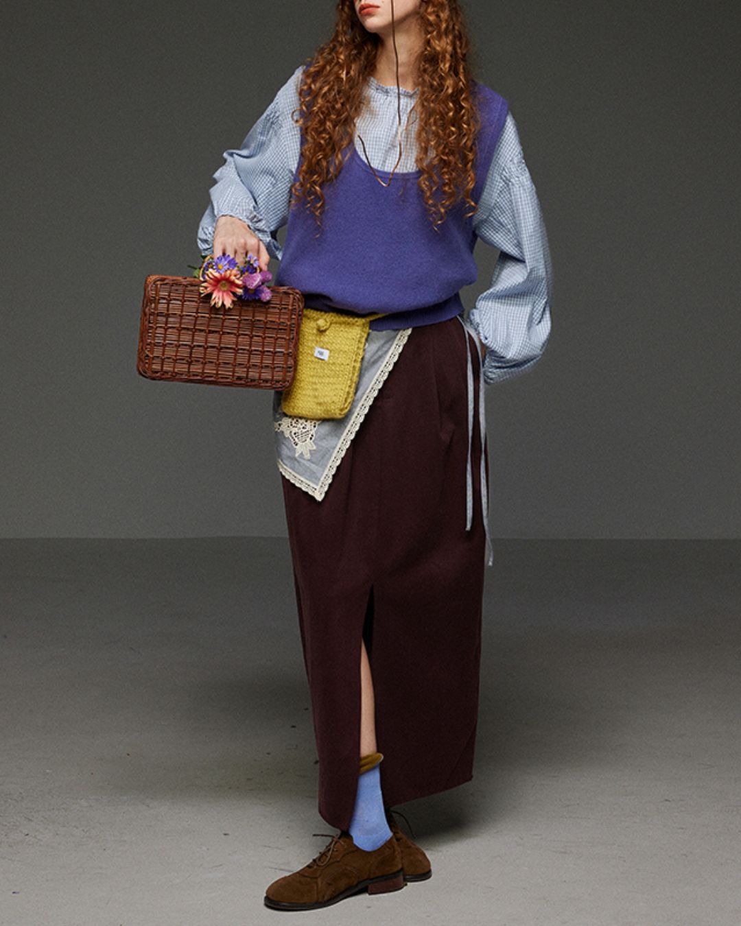 Front And Back 2-way Knit Vest　VT005