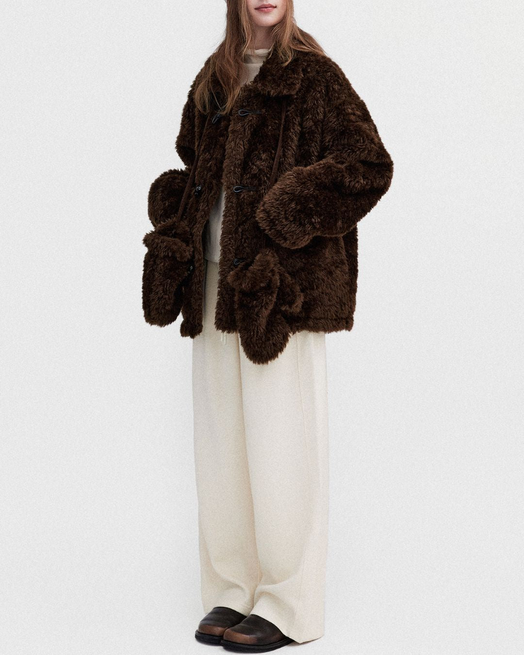 Wide Leg Relaxed Pants　PT026