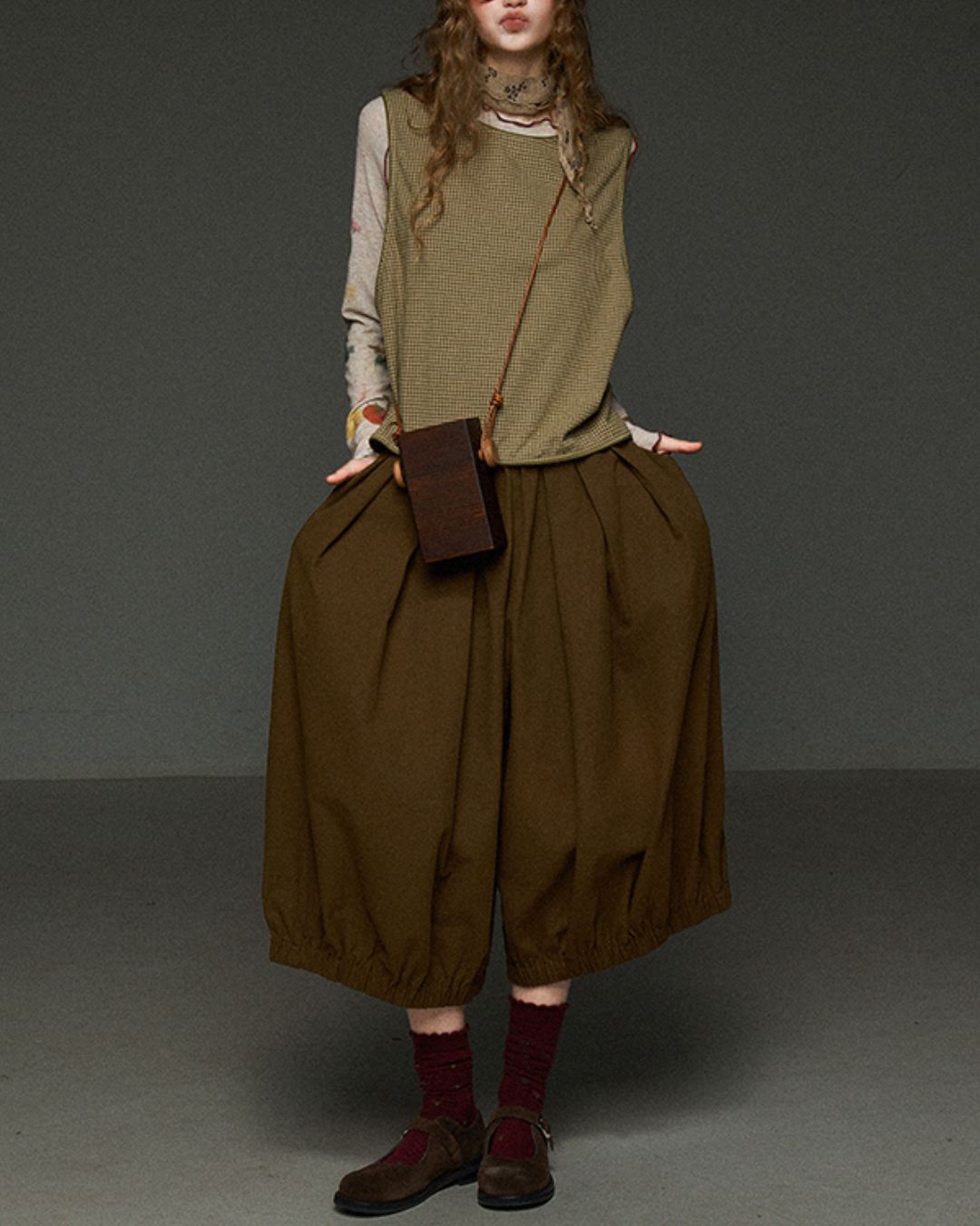 Cropped Pumpkin Pants　PT014