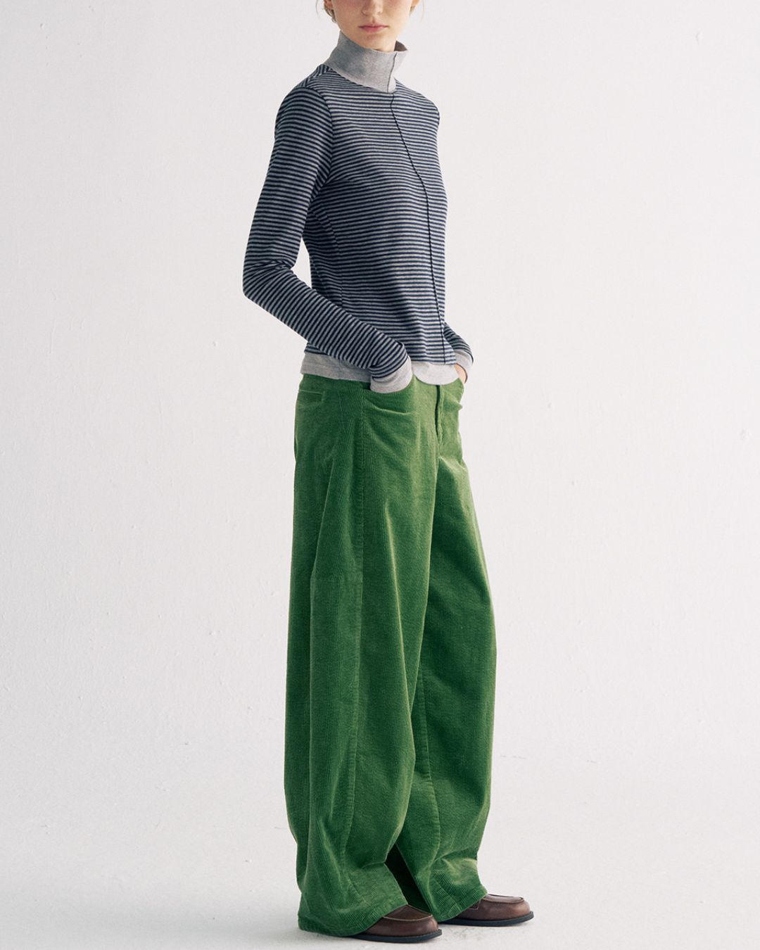 Vintage Corduroy Wide Pants　PT030