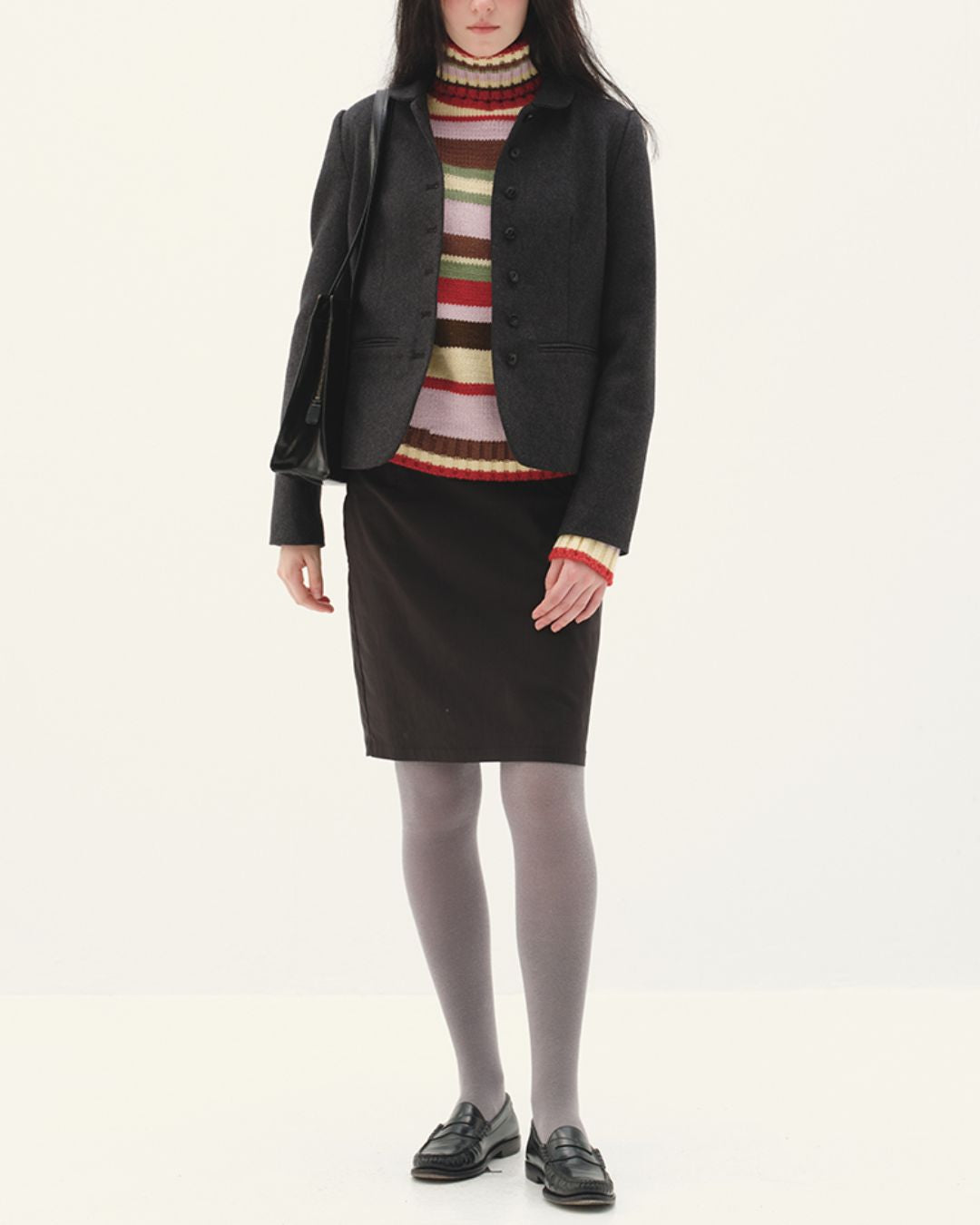 Round Collar Classic Jacket　JK004