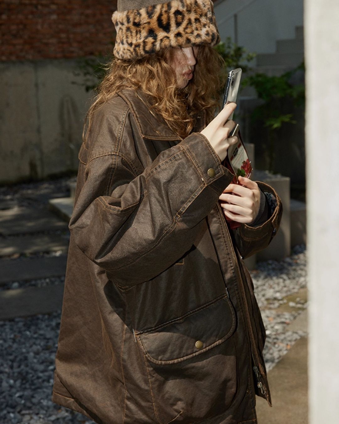 Retro Padded Work Jacket　JK046