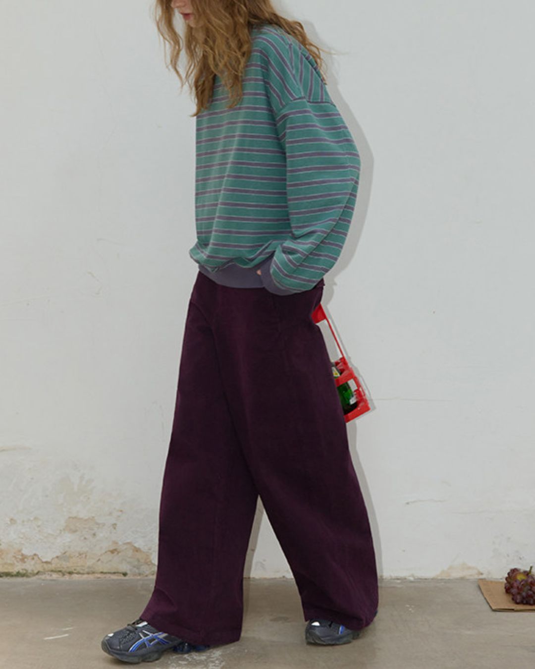 Relaxed Border Sweat Pullover　SW008