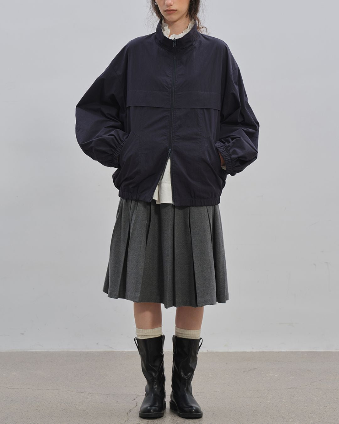 Balloon Sleeve Reversible Jacket　JK031