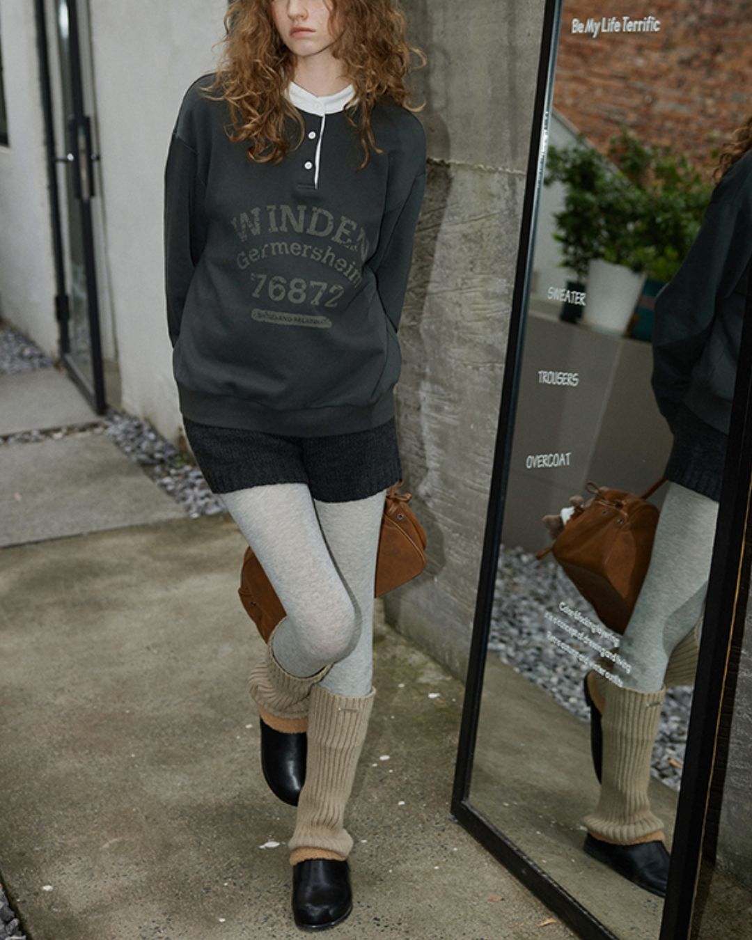 Vintage Logo Fake Layered Sweat　SW007